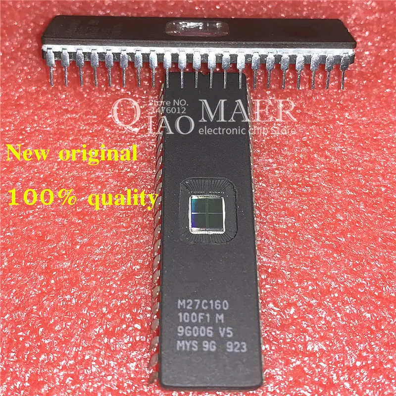 10 шт./лот M27C160-50F1 M27C160-120F1 M27C160-100F1 M27C160 27C160 CDIP42 IC 1 M X 16 UVPROM 100 ns CDIP42