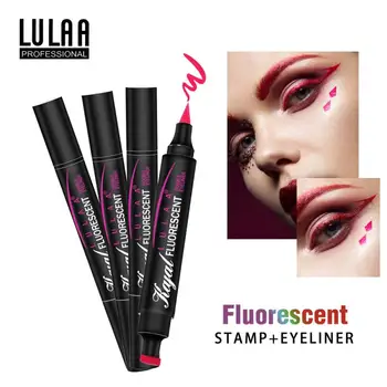 

Colorful Seal Liquid Eyeliner Pen Waterproof Fast Dry Black Eye Liner Pencil With Eyeliner Cosmetic Double-ended Eyeliner TSLM1