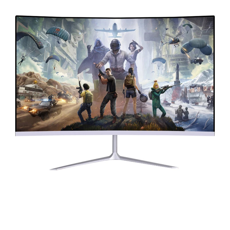 24/27 inch Curved 75Hz Monitor Gaming Game Competition 23.8" MVA Computer Display Screen Full Hdd input 2ms Respons HDMI/VGA