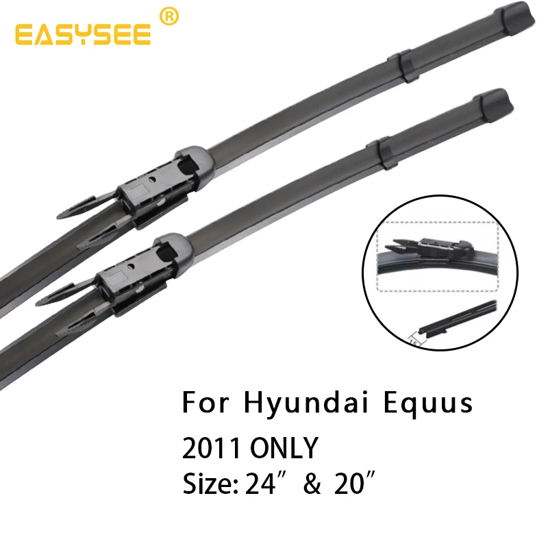 PNSL лобовое стекло автомобиля стеклоочистители для hyundai Equus Fit hook/pinch tab Arms 2011 2012 2013 2" и 20"