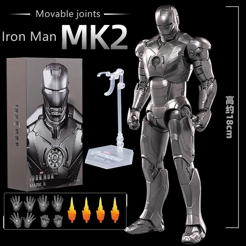 ZD TOYS IRON MAN Mark 50 1 - 7 MK 50 MK1-7 Marvel Avengers 7
