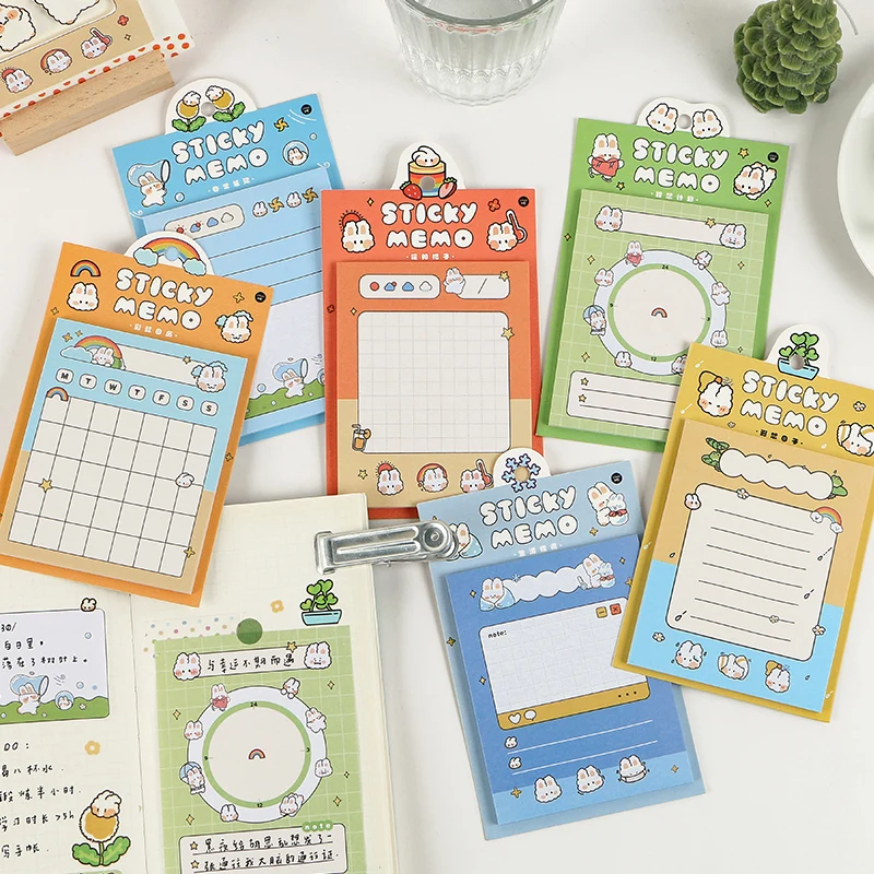 12PCS/LOT think constantly of series fresh lovely and n times sticker message paper memo pad | Канцтовары для офиса и дома