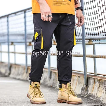 

Trousers K088 Big Size Men's Wear 2020 On Leisure Loose Tooling Trousers Plus Fat Plus