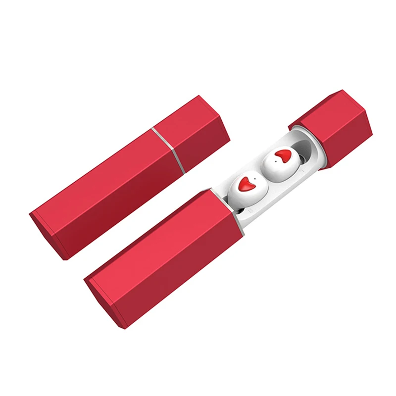 Claret TWS bluetooth гарнитура 5,0 металлический рычаг беспроводные наушники HiFi гарнитура с шумоподавителем спортивные наушники Tw30 - Цвет: Claret