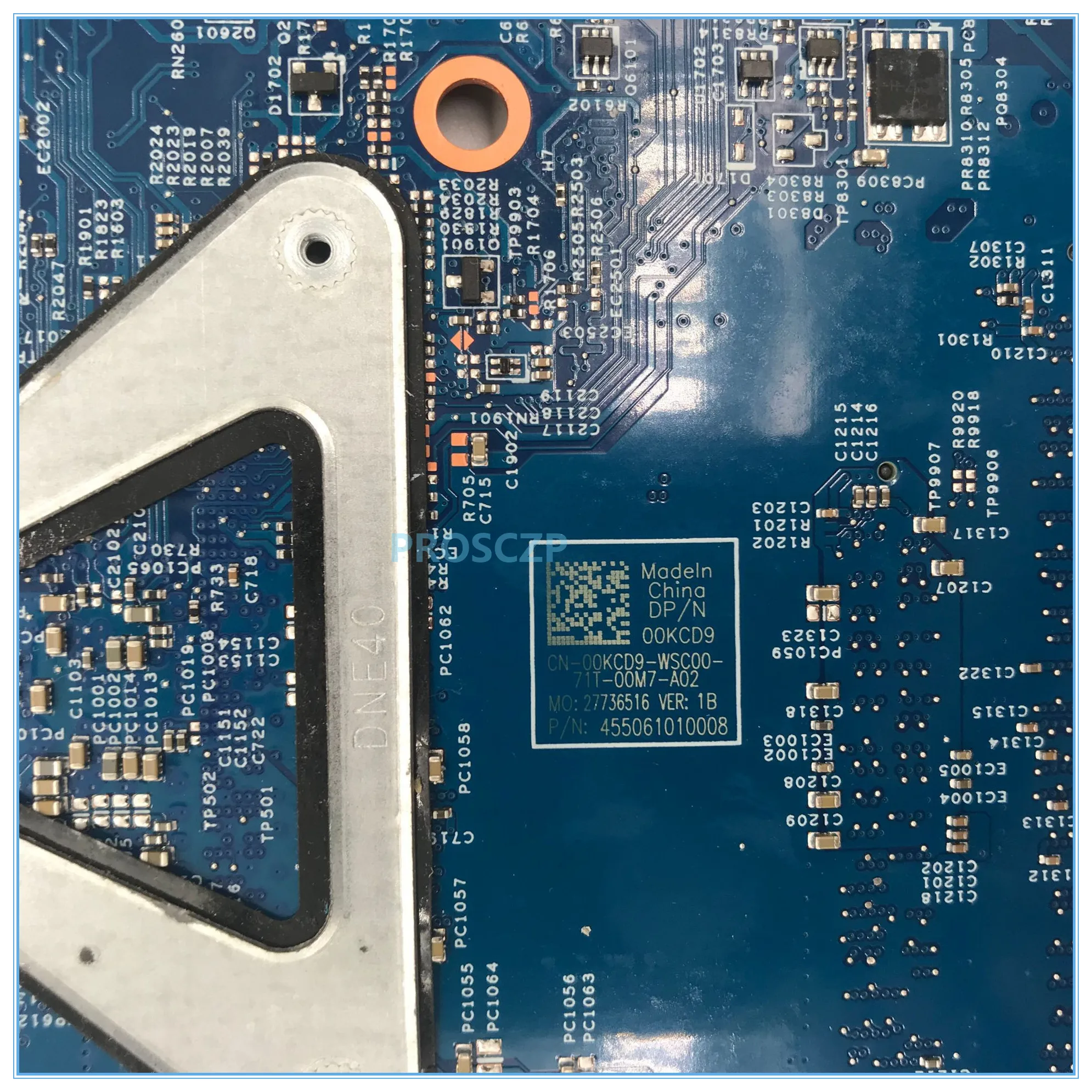 High quality For Latitude 3470 Laptop motherboard CN-00KCD9 00KCD9 0KCD9 With SR2EZ I7-6500U CPU working well