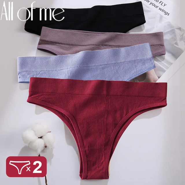 Cotton Underpants Intimates Lingerie  Cotton Underwear Women Seamless -  2pcs/set - Aliexpress