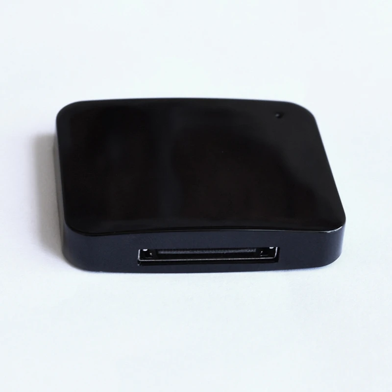 Твердый черный 30Pin Bluetooth 5,0 передатчик приемник беспроводной музыки стерео аудио для IPod