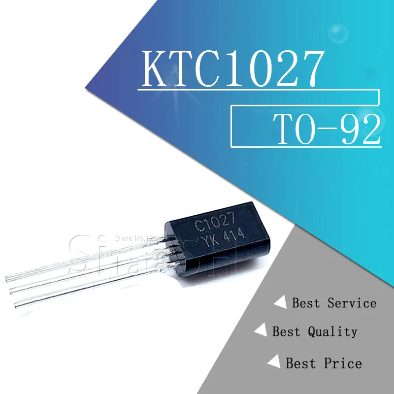 10pcs/lot KTC1027 C1027-Y C1027 TO-92L NPN transistor new original | Электронные компоненты и принадлежности