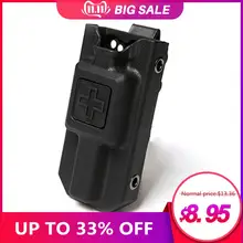 1 шт. Открытый Спорт жгут коробка для хранения Охота применение ЖГУТ Чехол Molle перевозчик сумка для хранения коробок