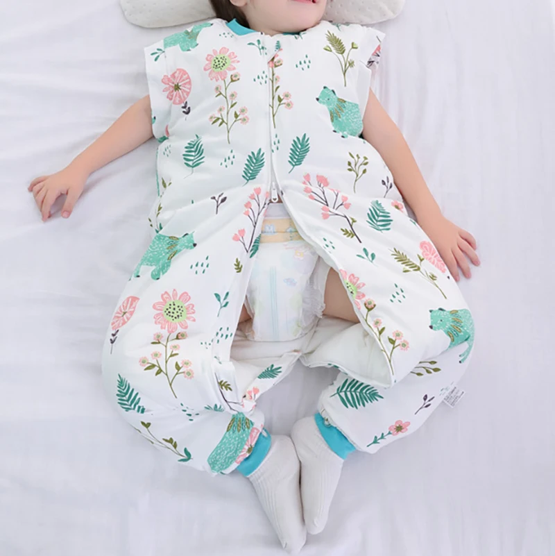 Комбинезон детский спальный мешок детский комбинезон с длинными рукавами для новорожденных Осень-зима YYY003