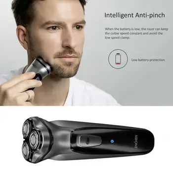 

Electric Shaver Enchen BlackStone Shaver Washable Type-C Rechargeable Electric Razor Shaving Beard Machine for Men