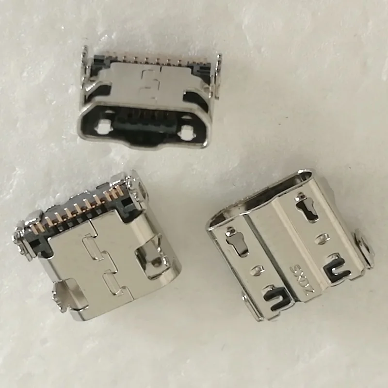 10 шт./лот для samsung Note2 N7100 N7102 N7108 I9500 N719 S4 I9505 D1306 micro usb разъем подключения зарядного