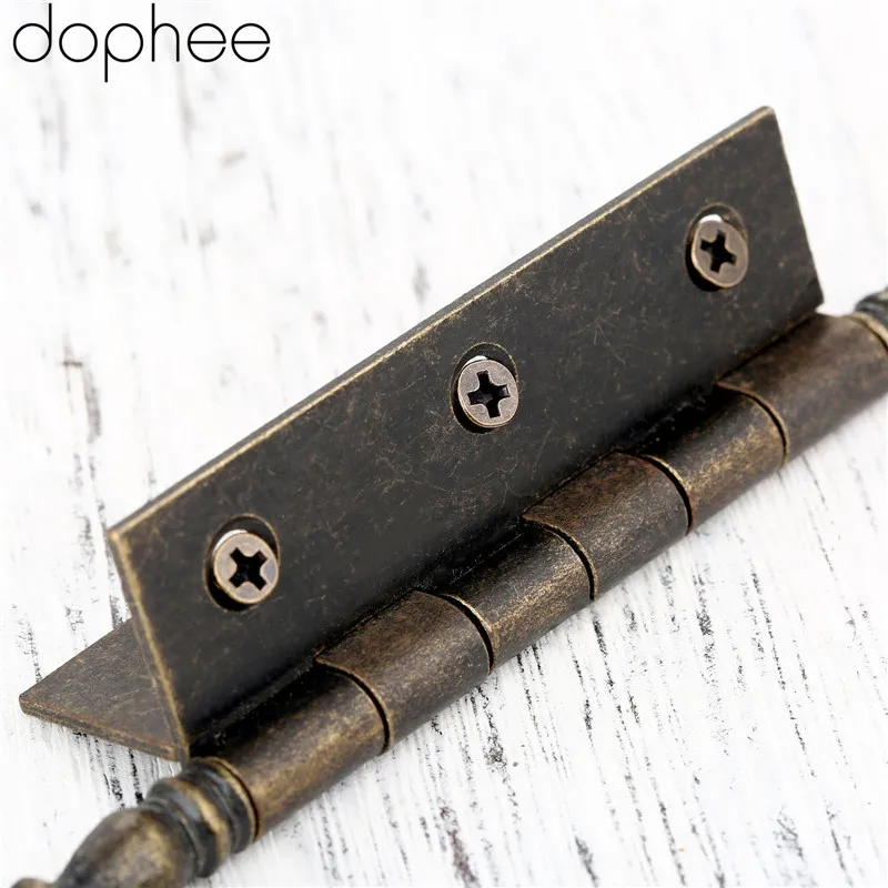 Dophee 127*76 мм старинная фотосессия Подарочная коробка для ювелирных изделий с 6