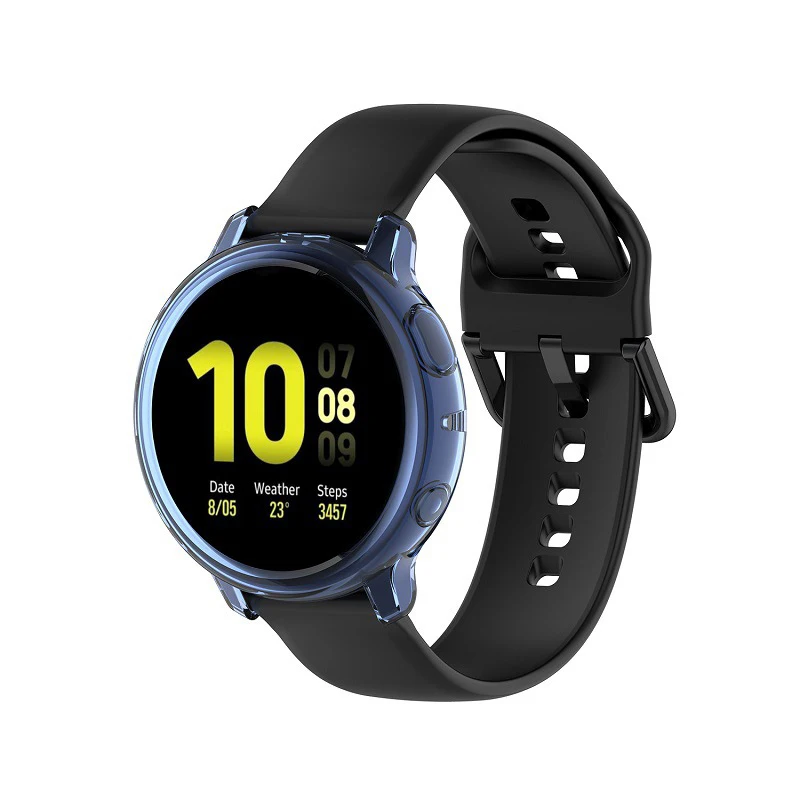 Samsung Galaxy Watch Active 2 44 мм 40 мм прозрачный ТПУ Силиконовый чехол сменный комплект SM-R830 R820