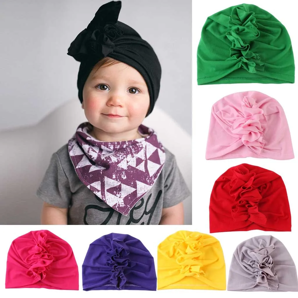 

Baby Kids Cute Headband For Girl Cotton Fashion Indian Hat Headband Newborn Turban Hair Band Accessoire Birthday Gift W904