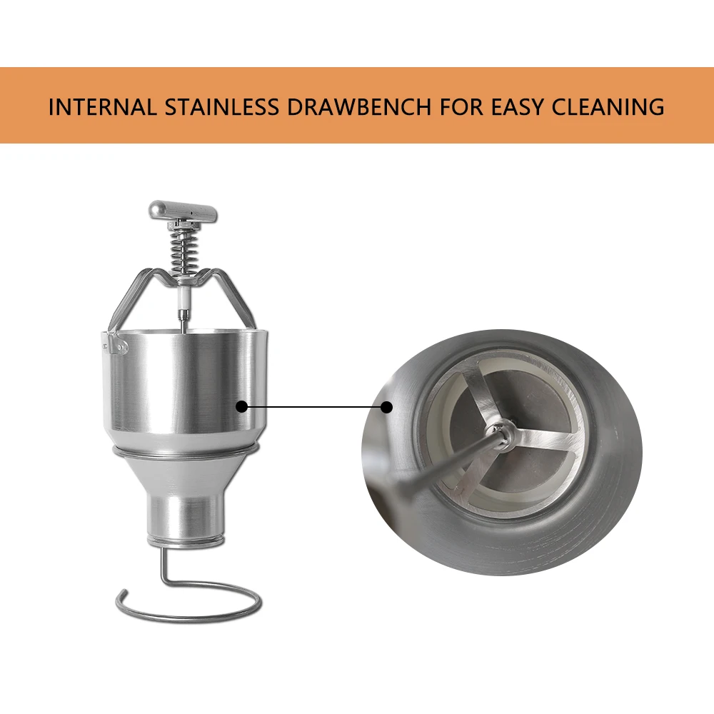 Manual Donut Maker Donut Dispenser 2.5L Mini Donut Maker With 6 Levels Manual Adjustment Easy to Clean