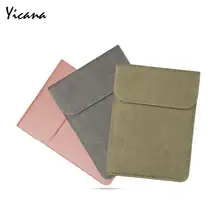 Yicana 11 12 13 14 15,6 16 чехол для ноутбука из искусственной кожи для Macbook Air retina Pro huawei Matebook Pro Surface UltrathinBook