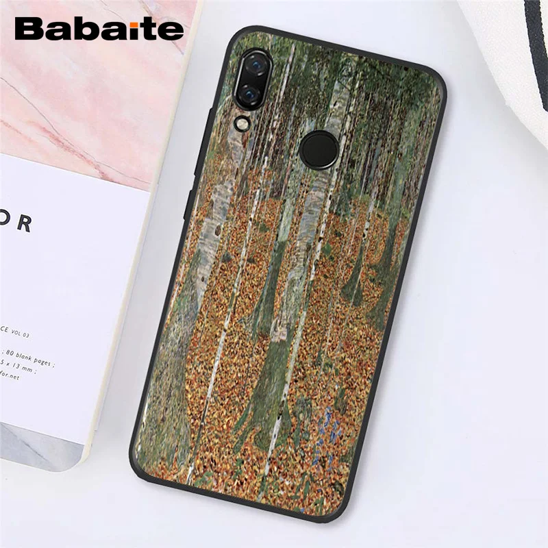 A12 Babaite Kiss Gustav Klimt Ван Гог Звездная ночь звезда чехол для телефона для Xiaomi Redmi8 4X 6A S2 Go Redmi 5 5Plus Note4 5 7 Note8Pro - Цвет: A12