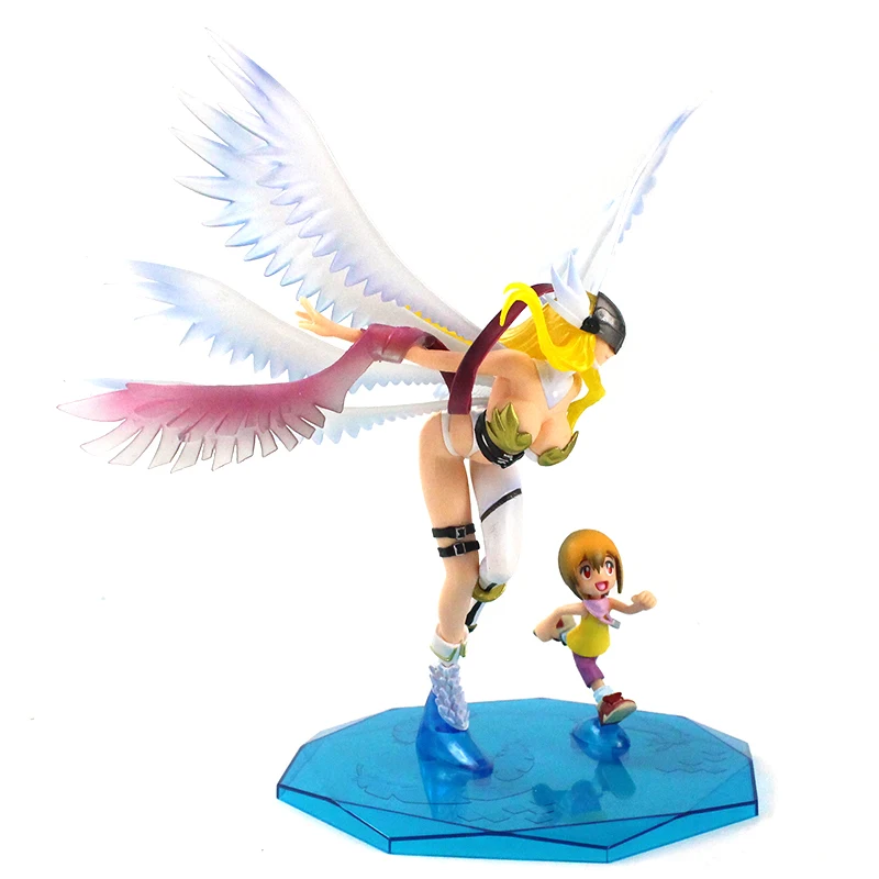 Megahouse Digital Yagami Hikari и Angewomon экшн фигурка Digimon модель игрушечная фигура|figure digimon|action