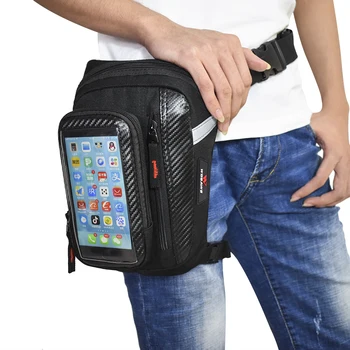 

Motorcycle Leg Bag Waist Bag Cycling Knight Oxford Waist moto travel Baggage Phone bag Ride Running Sport Casual Shoulder Bag