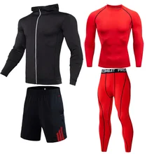 Winter Thermal Underwear Sets Men Quick Dry Anti-microbial Stretch Men's protection compression Fitness men Sports Running Sets