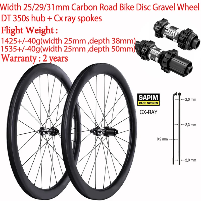 cl 50 disc wheelset