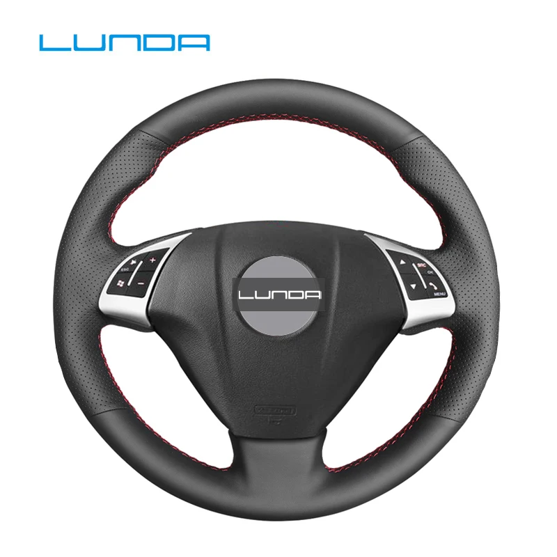 

DIY Custom Hand-Stitched Artificial Leather Car Steering Wheel Cover for Fiat Bravo 2007-2015 Doblo 2010-2015 Opel Combo