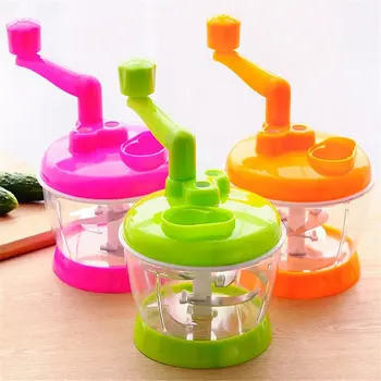 

Manual Food Chopper Slicer Mixer Handheld Blender Vegetable Chopper Shredder Multifunction Food Meat Cutter Machine Crusher