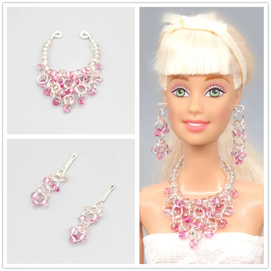barbie necklace set