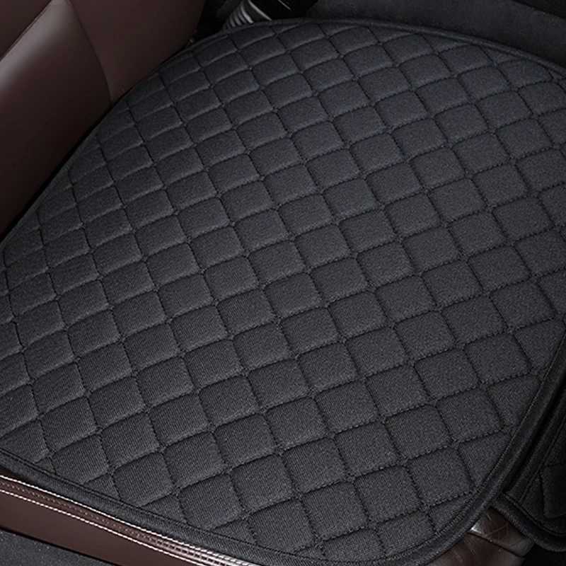 FUZHKAQI flax car seat covers For Hyundai IX35 IX25 Sonata Santafe Tucson ELANTRA Accent i20 i30 i40 automobiles accessories