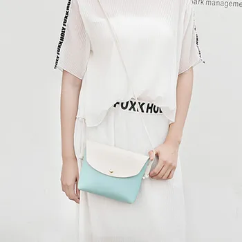 

Women Fashion Solid Hasp Cover Crossbody Bag Shoulder Bag Phone Bag Coin Bag