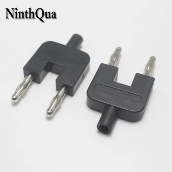 

10pcs 4mm Short Circuit Male to Female Banana Plug 19mm Pitch Jumper Converter Adapter for Maintenance Test Drive Circuits