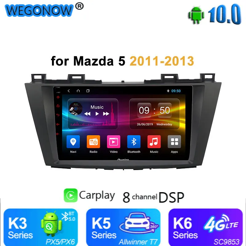 Ownice Android 10 8-ядерный DVD-плеер GPS-навигация мультимедийный стерео-плеер carplay 4G для Mazda