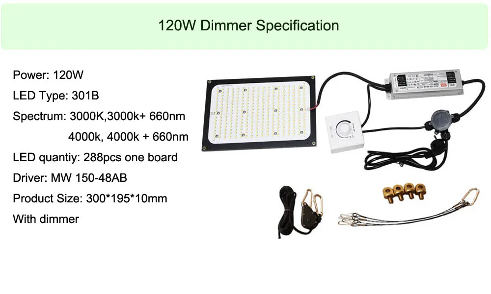 Светодиодный светильник с затемнением 120 Вт/240 Вт, квантовая доска, полный спектр, 301B 3000K МВт, драйвер, сделай сам, светодиодный светильник для выращивания растений
