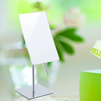 

1 Pcs Cosmetic Mirror Flexible Durable Metal Bathroom Mirror Tabletop Makeup Mirror Rotating Mirror for Bedroom