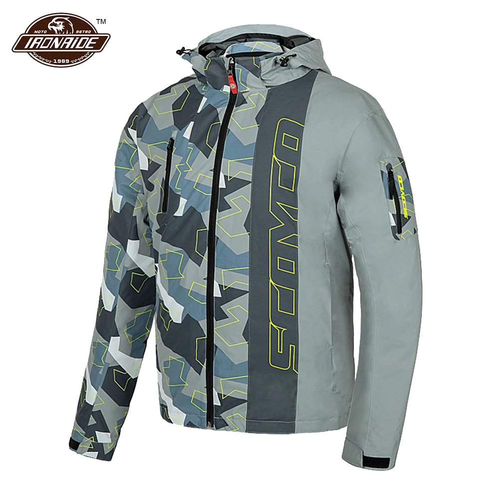 Мотоциклетная куртка SCOYCO Chaqueta Moto ветрозащитная для мотокросса Мужская