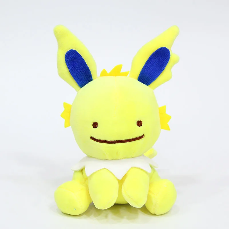 12 см/25 см Poke Ditto Мягкие плюшевые куклы преобразования Иви и Пикачу Sylveon Espeon Umbreon Vaporeon 2 стороны куклы детские игрушки TFA3204