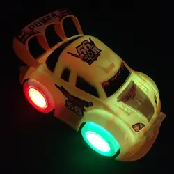 Универсальная автомобильная скоростная звезда, потрясающая универсальная игрушечная машинка, светящаяся музыкальная электрическая
