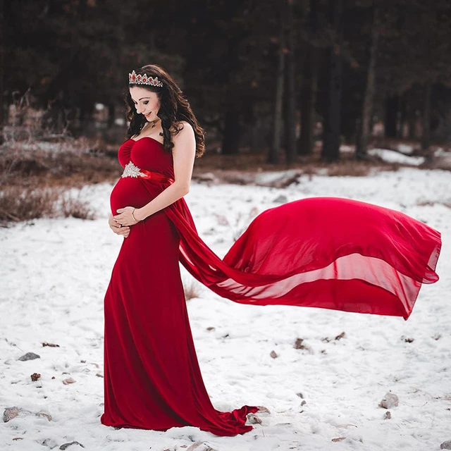 Long Maternity Dresses