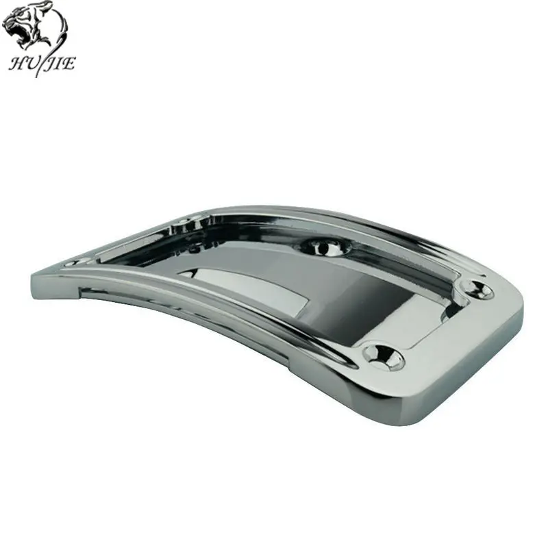

Aluminum Laydown Curved License Plate Mount Bracket for Harley FLSTSC Heritage Springer FLSTN Softail Deluxe Curved