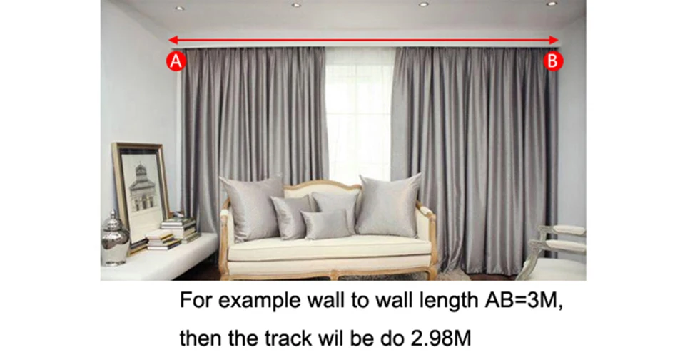 trilho de cortina elétrica cornija haste trilha para wifi zigbee cortinas automáticas drive motor casa inteligente