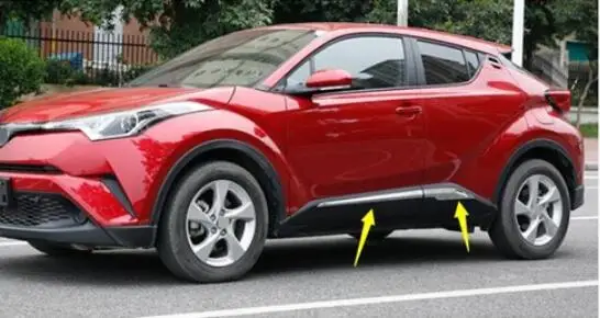 Специально для Toyota CHR украшения тела двери брюки для женщин арматура яркая полоса украшения царапинам
