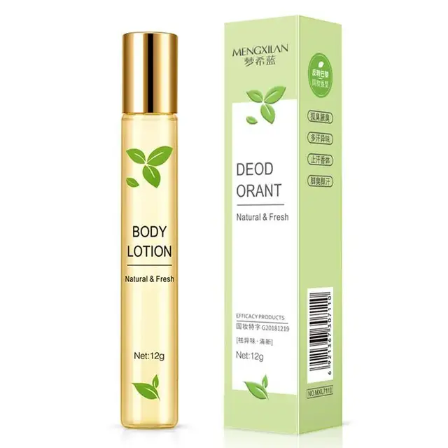 2021 Women's Perfume Natural Perfume Roll-on Go Body Odor Body Emotions Attract Flirt Perfume Air Water-Based Sweet Fresher green