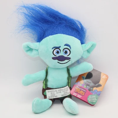 New Anime Cartoon Trolls Plush Toy Kawaii Soft Stuffed Doll Kids Gift 23cm