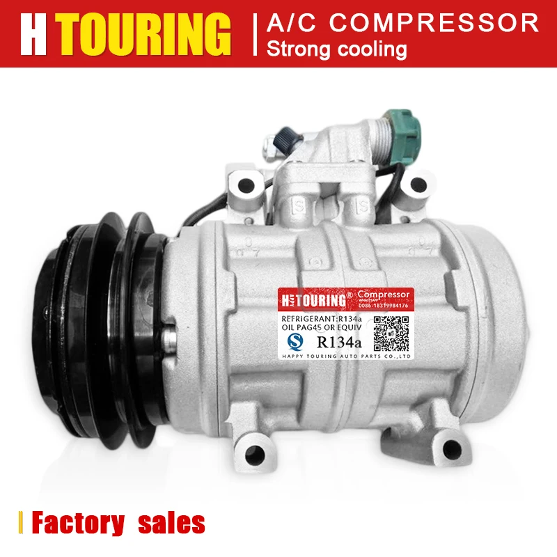 AC компрессор с муфтой для автомобиля Audi 80 90 100 200 85-96 034260808b 034260808C 16CA171 147100-1600 034260805C 034260805D