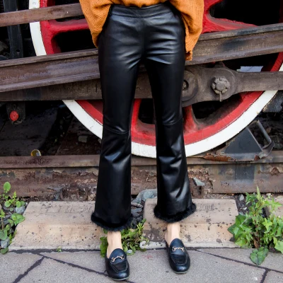 

2019 New Fashion Real Sheep Leather Pants BP29