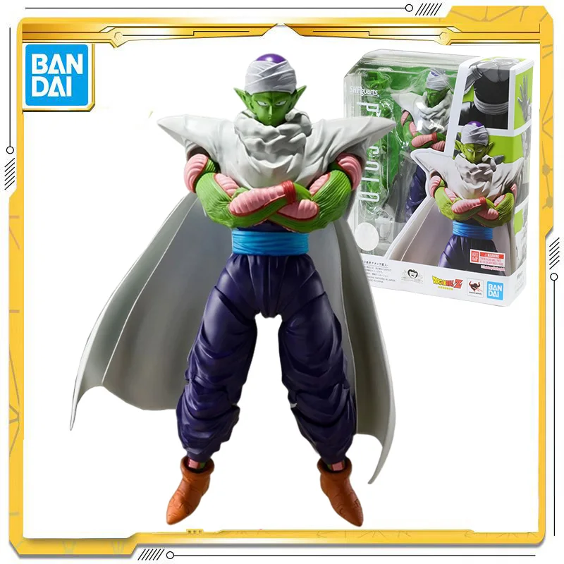 BANDAI figura de acción de Dragon Ball Z para niño, juguete Original de