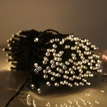 1 шт. наружный Рождественский Декор Солнечный свет водонепроницаемый сад светодиодная гирлянда сказочные огни патио двора освещение газон лампы