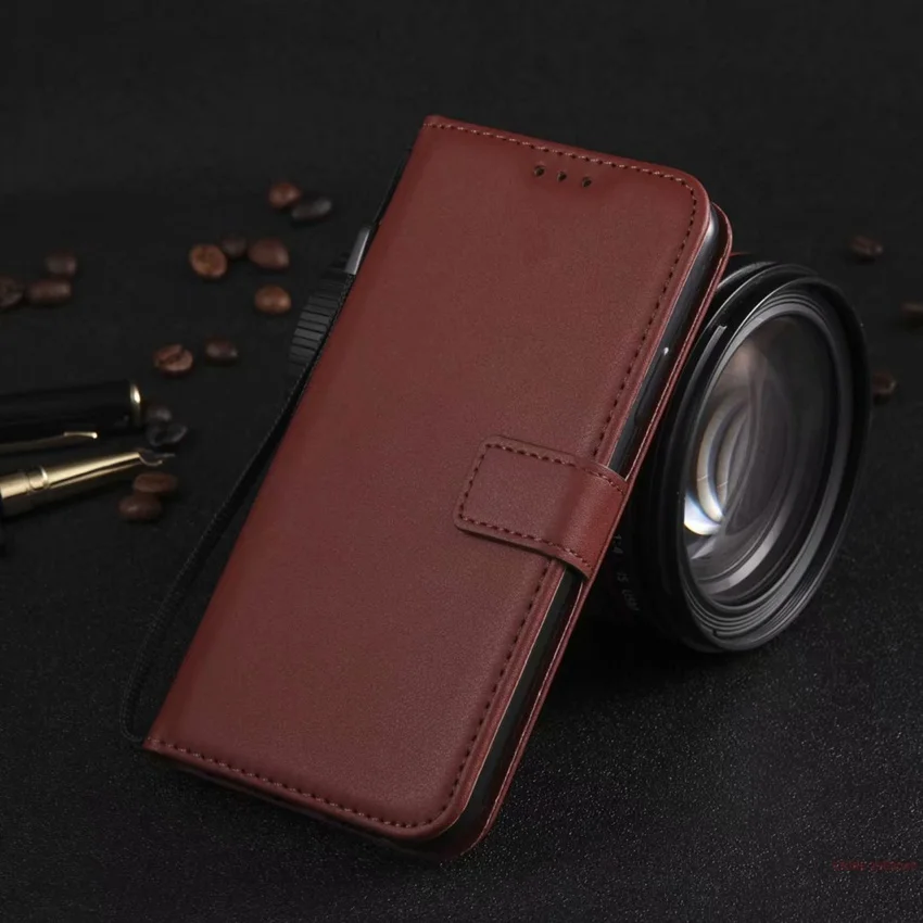 Solid Color Leather Wallet Case For iPhone 11 Pro 12 mini XS MAX X XR 5 5S SE 2 2020 4 4S 5C 6 6S 7 8 Plus Card Slot Flip Cover iphone 8 leather case