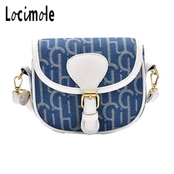 

Locimole Women Saddle Bag Leather Crossbody Bag Ladies Handbag Bag Soft Casual Shoulder Bag Solid Tote Bag BIZ198 PM49